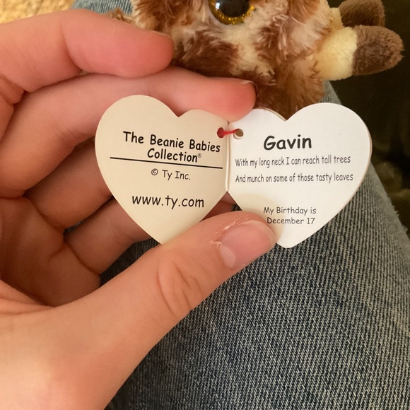 Beanie Babies Gavin Giraffe - Picture 3 of 3